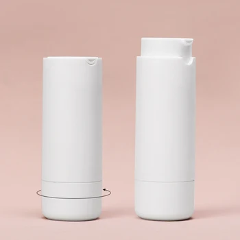 25/45ml Empty Rotary Vacuum Lotion Bottle Replaceable Inner Liner Airless Pump Bottle Refillable Cosmetic Container Bottles 1