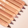 Nude Brown Lipliner Pen Wooden Matte Lip Liner Waterproof Lipstick Pencil Easy To Wear Non-stick Cup Lip Contouring Pen Cosmetic 3