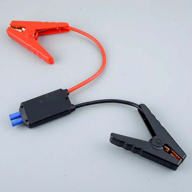 Pinces crocodiles de câble de batterie d'urgence avec connecteur de prise  EC5, pinces pour camions de voiture, démarreur diabétique, cavalier de  voiture - AliExpress