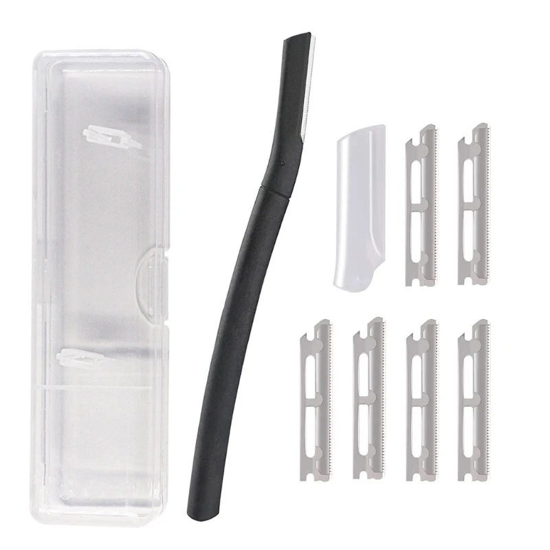 Dermaplaning Tool Face Eyebrow-Razor & Face Shaver Facial-Hair Removal Facial-Razors Dermaplane with Blades