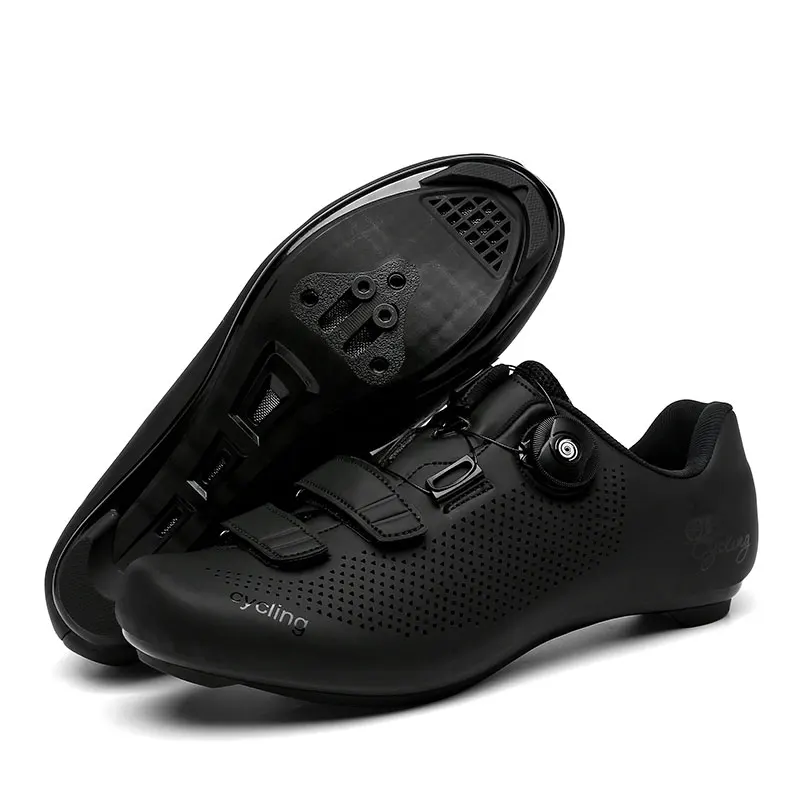 

2023 Men Black Cycling Sneakers MTB Shoes Road Bike Sneaker Sapatilha Ciclismo Self-Locking Bicycle Shoe Beginner Cycle Training