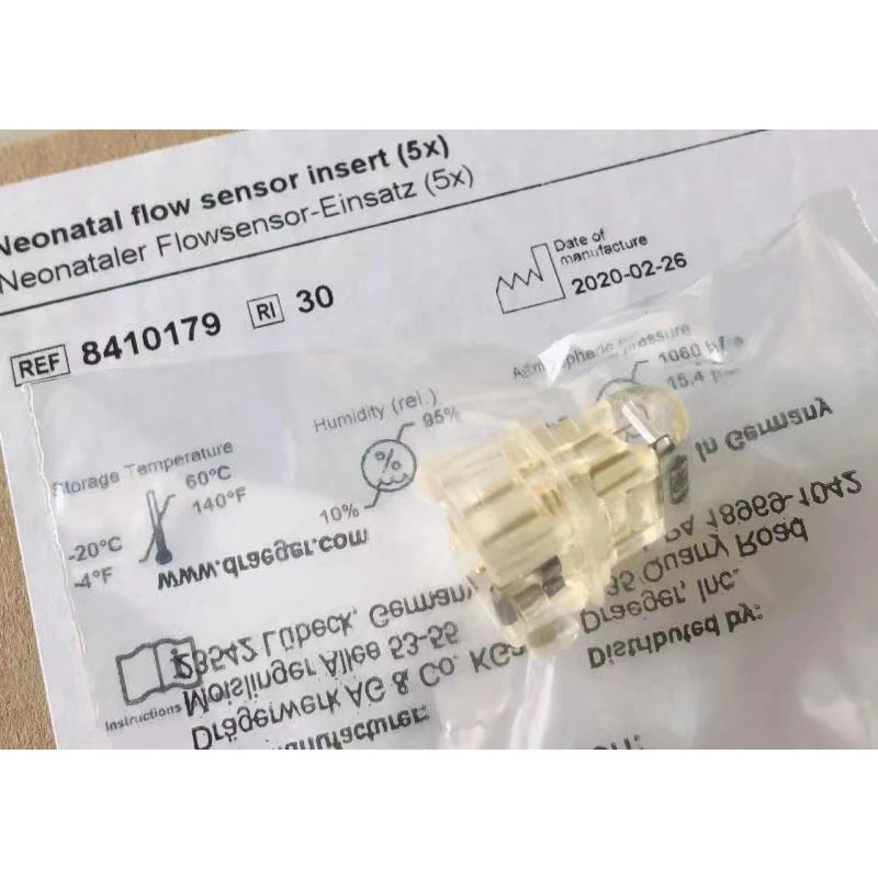 Original Drager BabyLog8000 Neonatal Flow Sensor Einsatz 8410179（5X PCS