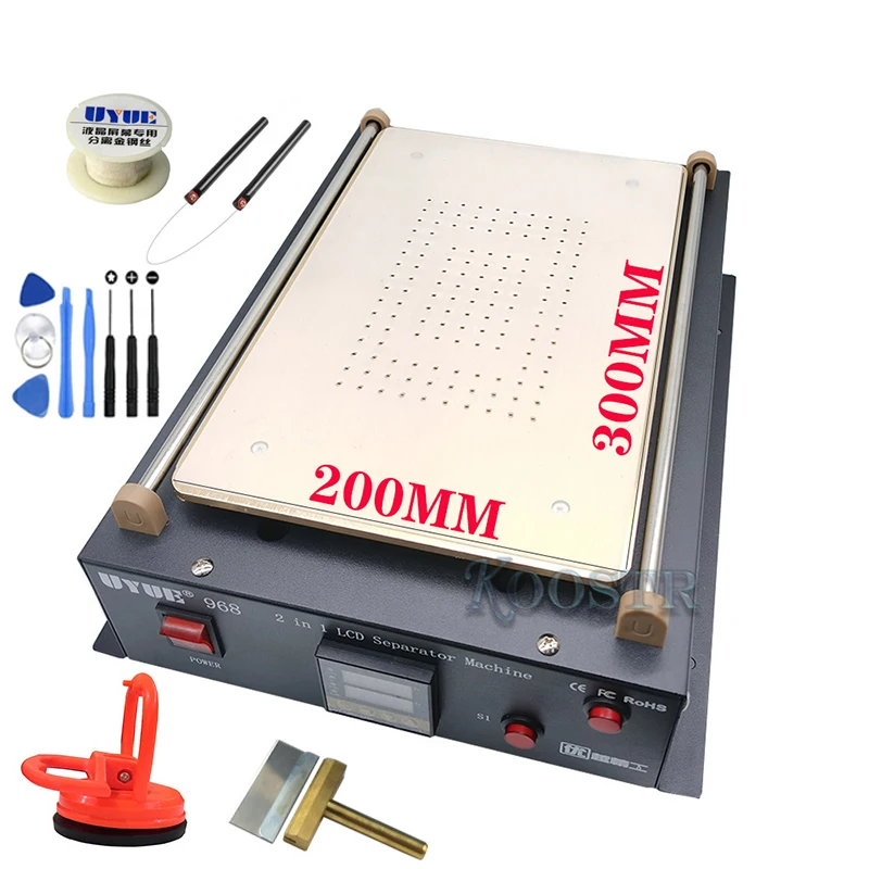 Max 14inch Separating Machine Screen Separator Buildin Dual Vacuum