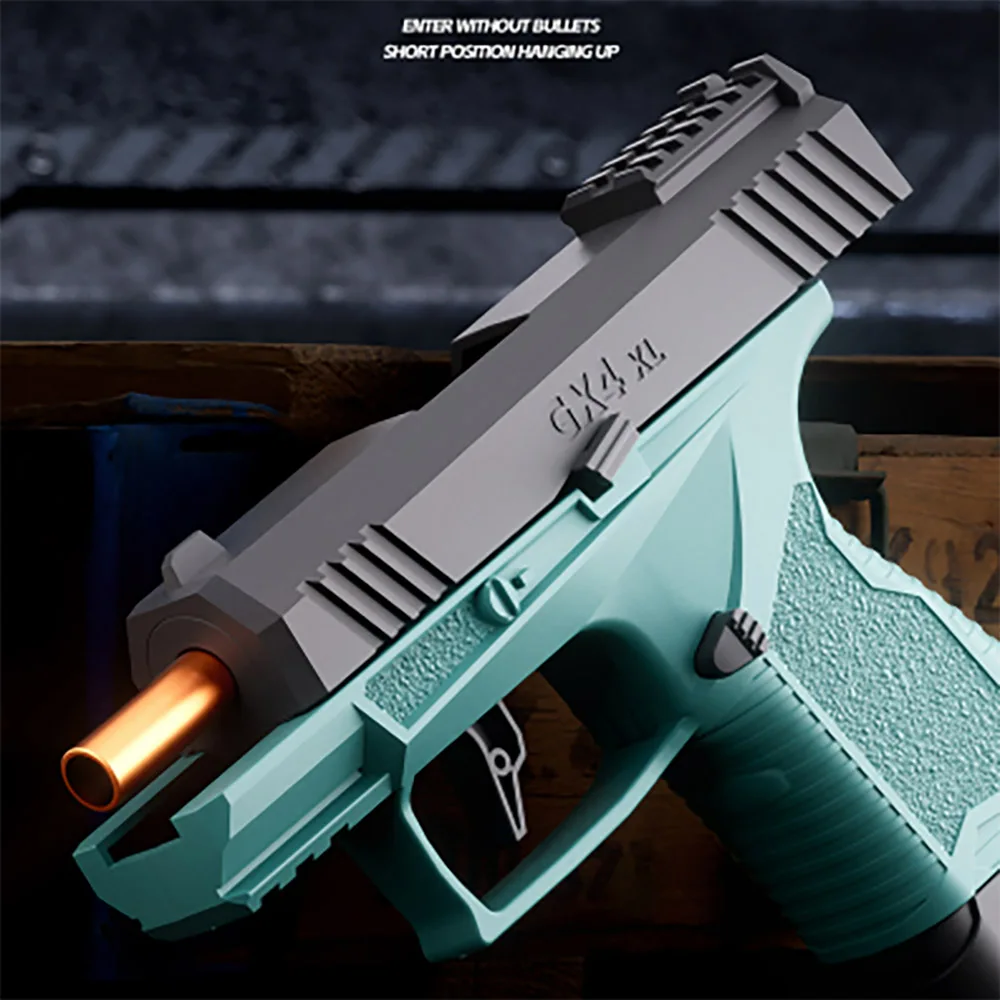 GX4 Pistol Ejecting Shells Toy Guns For Adults Boys Stress Shot Gun Birthday Gift Dropship TikTok 5
