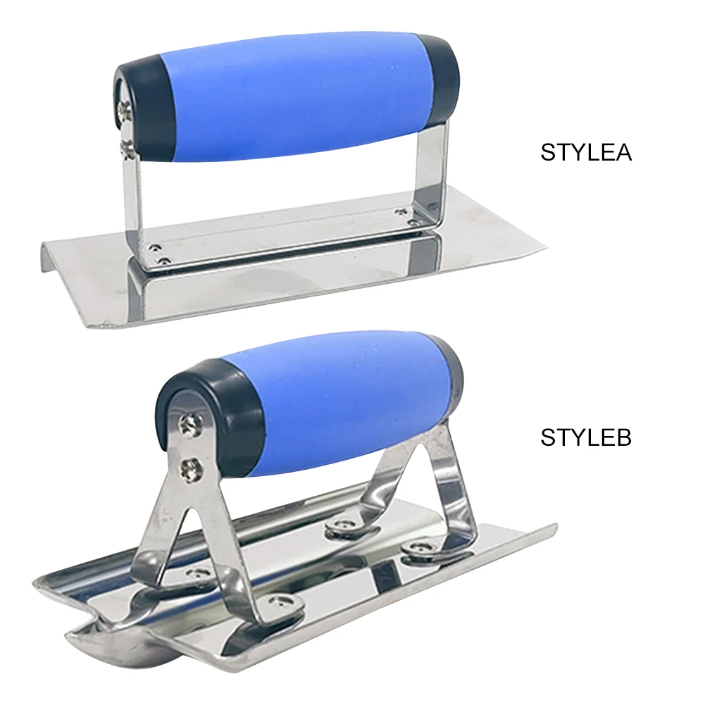 Concrete Hand Edger Or Groover Stainless Steel Concrete Tools Pool Trowel Plus Edger Masonry Cement Finishing Smoothing