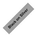 Black on Silver