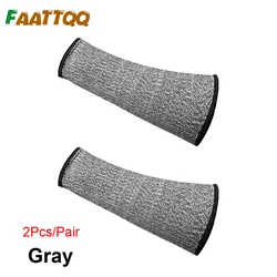 Enhanced Protective Arm Sleeves for Sensitive Skin - Cut Resistant and Durable for Work and Daily Protection (Gray)