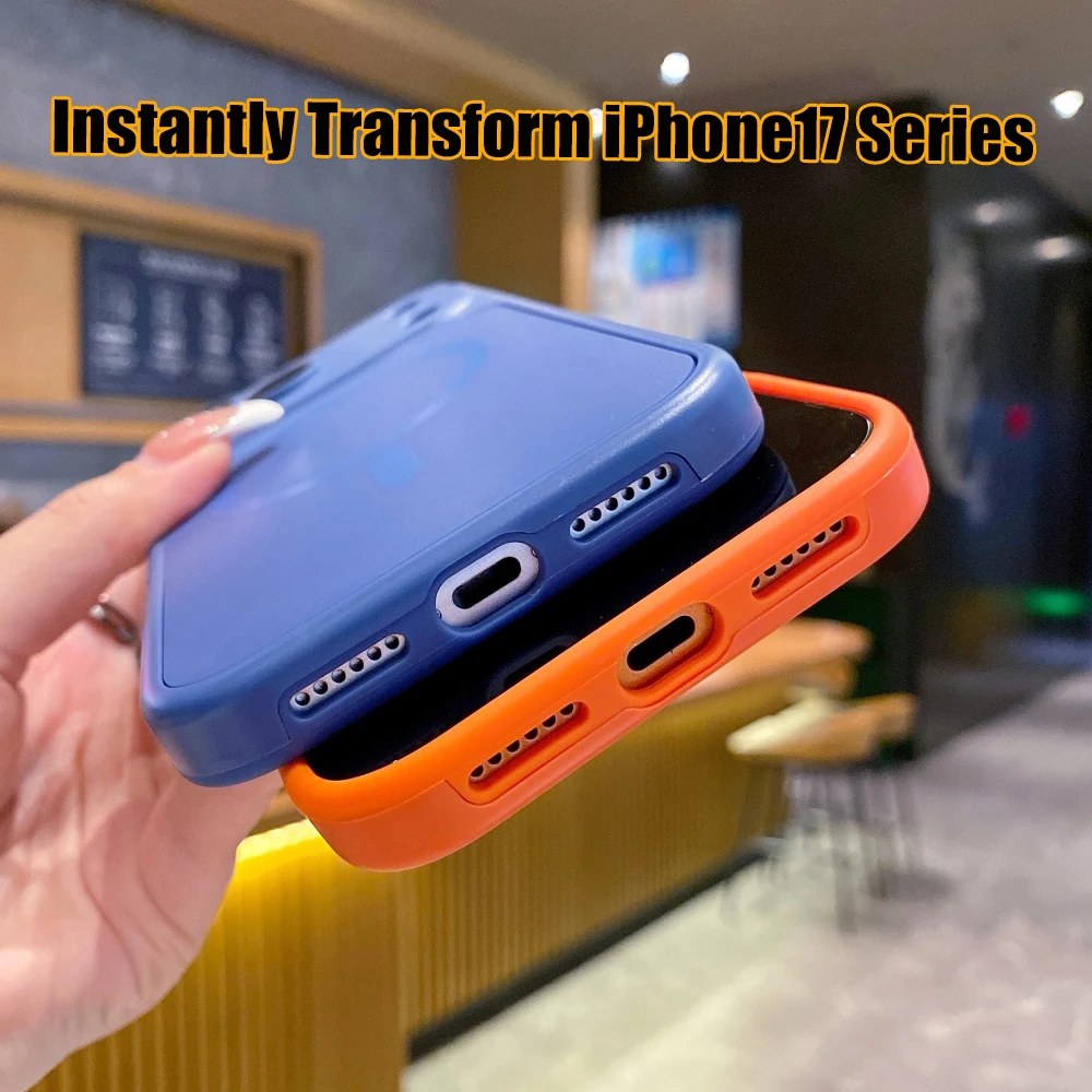 Magnetic 2-in-1 Matte Lens Protection Case with Instant Change