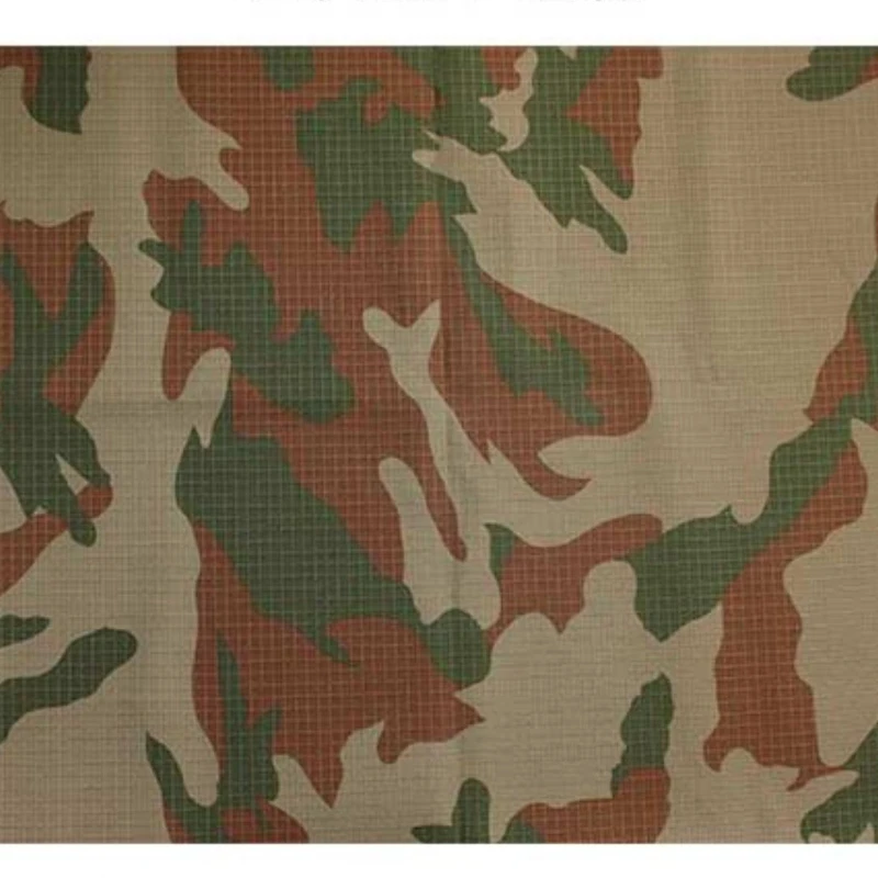 Cotton Thickened Camouflage Fabric Nonflammable Wearresistant