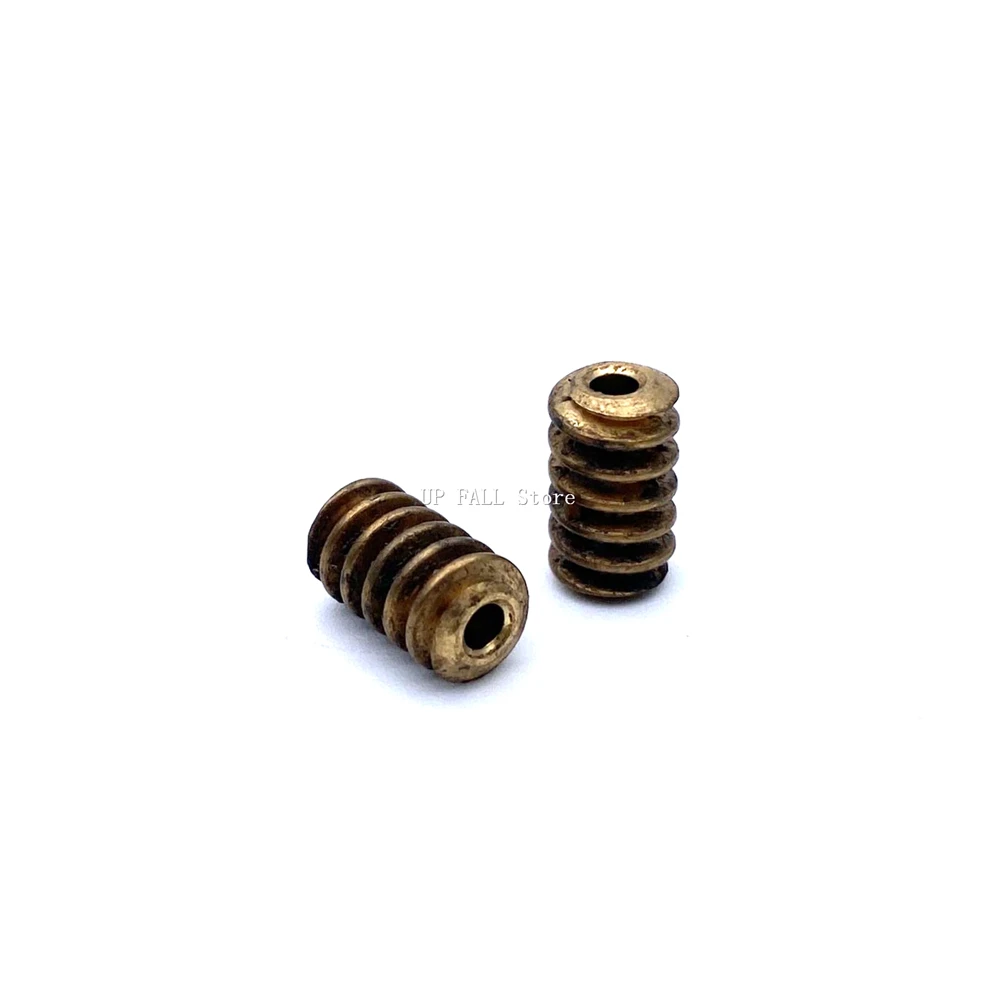 12MM 2.3mm Motor Spindle Reduction Worm Copper Gear