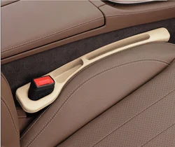 Car Seat Gap Filler - Premium Interior Trim Accessories (2 - Pack) (2PCS Beige)