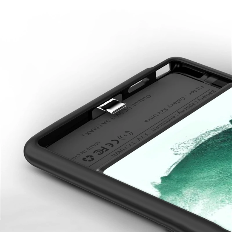Battery Charger Case 4800mah External Battery Pack for Samsung S22 S23 S21 Ultra Plus Power Bank Case Shockproof Charging Cover power bank