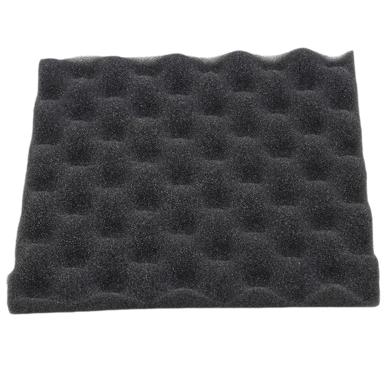 S6b5b818a307d4c069e364b5c068a2109Q 12 pieces/set Of Sound Proof Cotton Practical Foam Recording Studio Sound Absorbing Board Wave Sound Proof Sponge Material