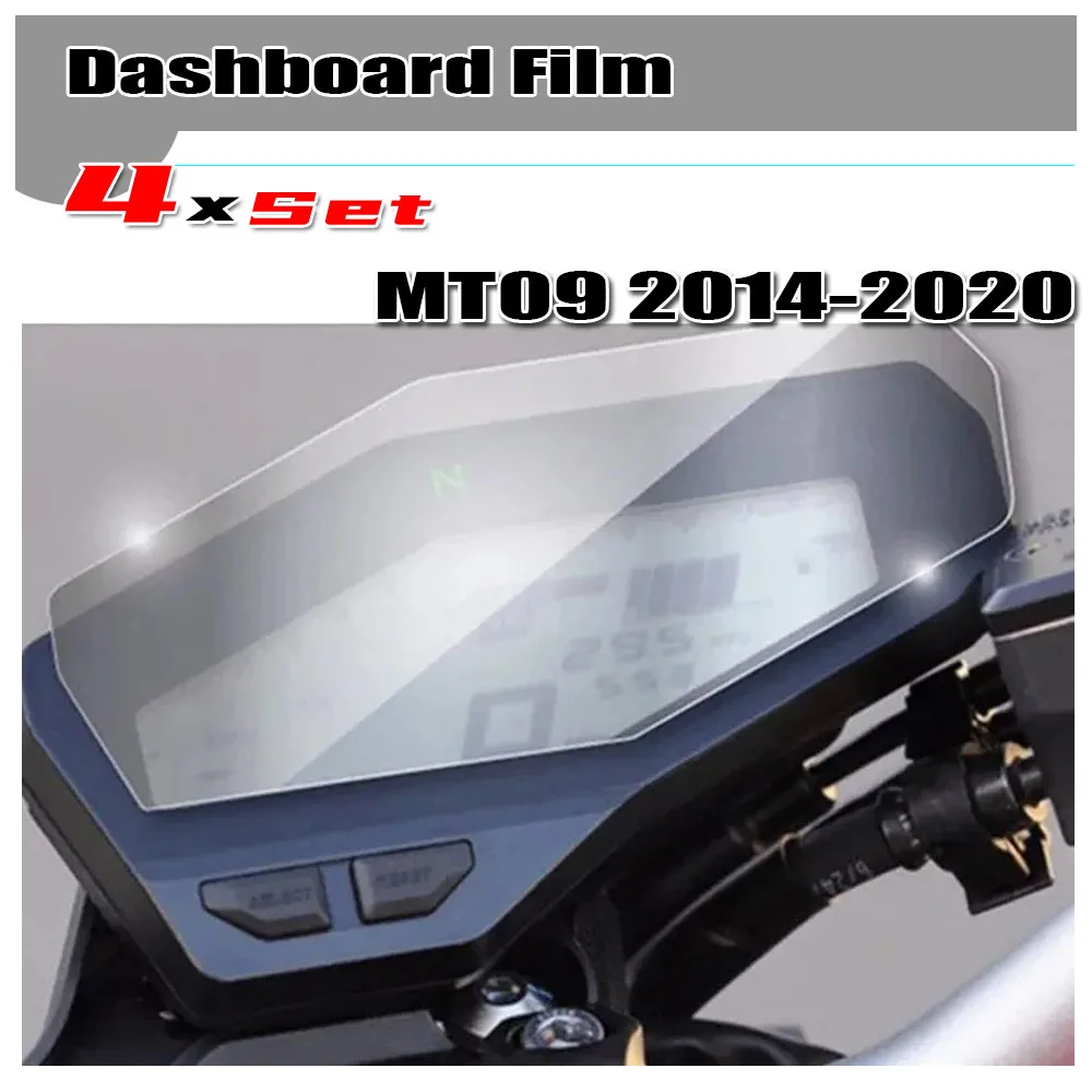 Motorcycle Film Screen Protector Stickers Dashboard Cluster Scratch Protection For Yamaha MT09 2013-motorcycle screen protector