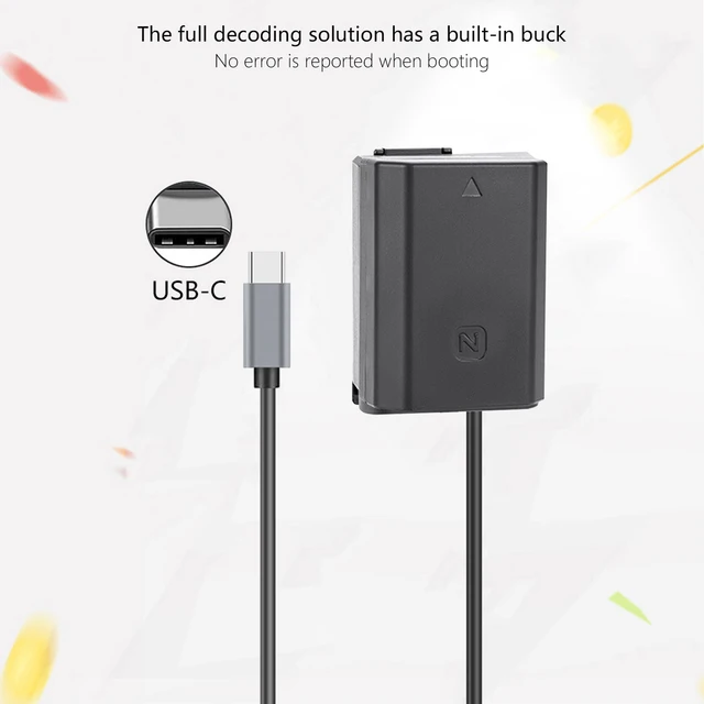 Alimentatore AC Per Sony NP-FZ100 - Batteria Fittizia E Caricabatterie Per A7M3, A9, A7R III - Foto 7