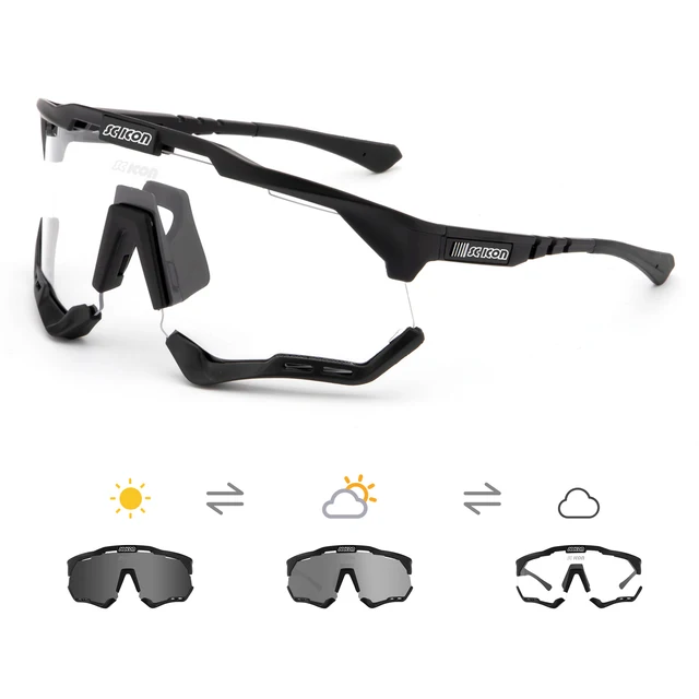 Lunettes Vélo Route Lunettes Cyclisme Photochromiques KAPVOE