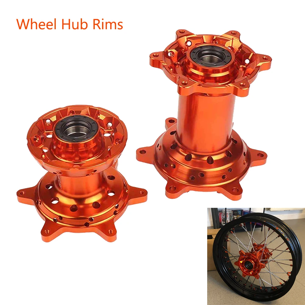 

36 Holes Front Rear Wheels Hubs Set For KTM EXC SX SXF XC XCF XCW XCFW EXCF 125 250 350 450 525 530 2003-2017 Motorcycle Rims