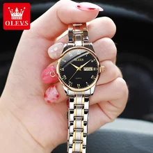 

OLEVS Women Quartz Watch Fashion Ladies Watches Wrist Waterproof Luminous Stainless Steel Women Watches Luxury Montre Femme