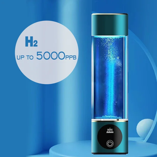 High Concentration 1500-5000ppb Rich Hydrogen Water Bottle Spe Pem Inhaler  - AliExpress