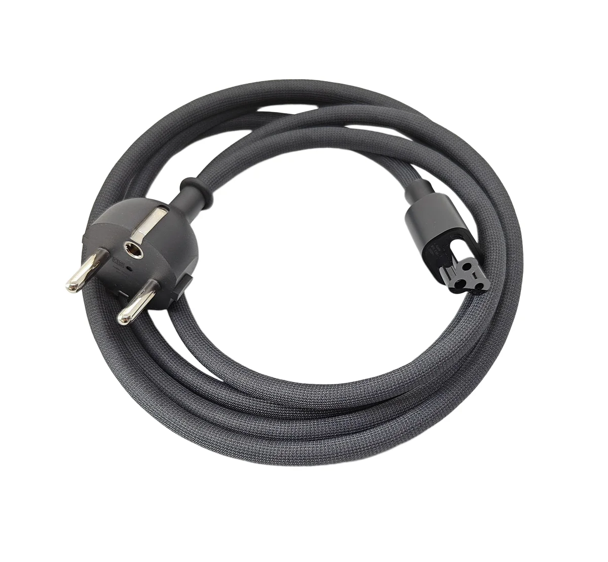6ft /1.8M EU European PLUG AC Extension power cord/CABLE Nylon For Apple Mac Studio & XDR 6K Display ac power cable