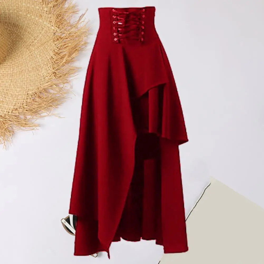 

Cosplay Skirt Vintage Cosplay Skirt Soft Breathable Dress Up Maxi Skirt for Women Halloween Costume Clothing Summer Skirt