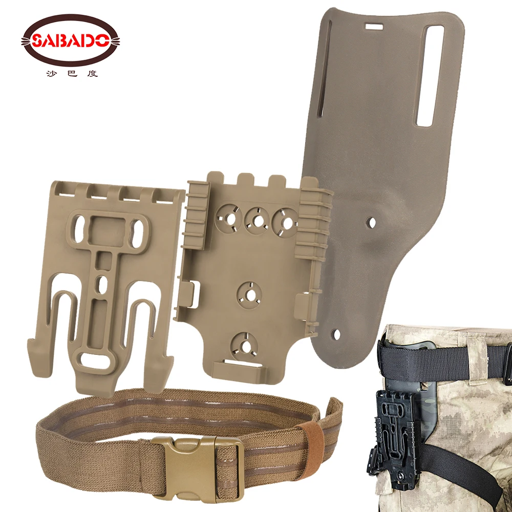 Kit De Verrouillage Rapide QLS 22/19 Tactique - Adaptateur Pour étui Pistolet Et Ceinture Jambe - Système De Fixation Rapide