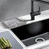 Kitchen Sink Sponge Holder Silicone Soap Dish Bar Soap Holder Self Draining Anti-slip Storage Rack Bathroom Kitchen Supplies 2