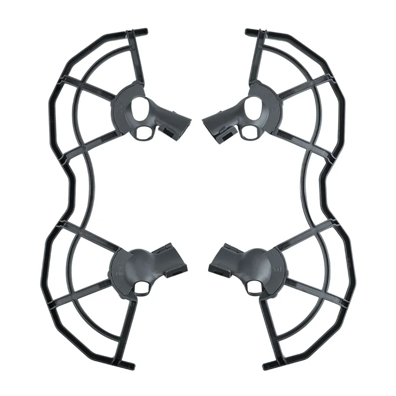 Garde d'hélice DJI FPV posée à plat, détail des fixations et du matériau léger.
