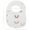 2pcs Summer Waterproof Baby Bibs Cute Cotton Infant Bib Newborn Burp Cloths for Kids Boy Girl Soft Feeding Saliva Towel 4