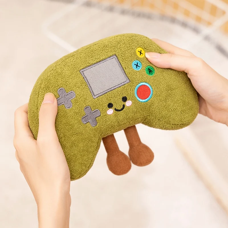 New Latest Game Console Beer Skateboarding Gamepad Fun Game Series Doll Kawaii Stuffed Plush Toy Doll Cartoon Anime Cute Doll