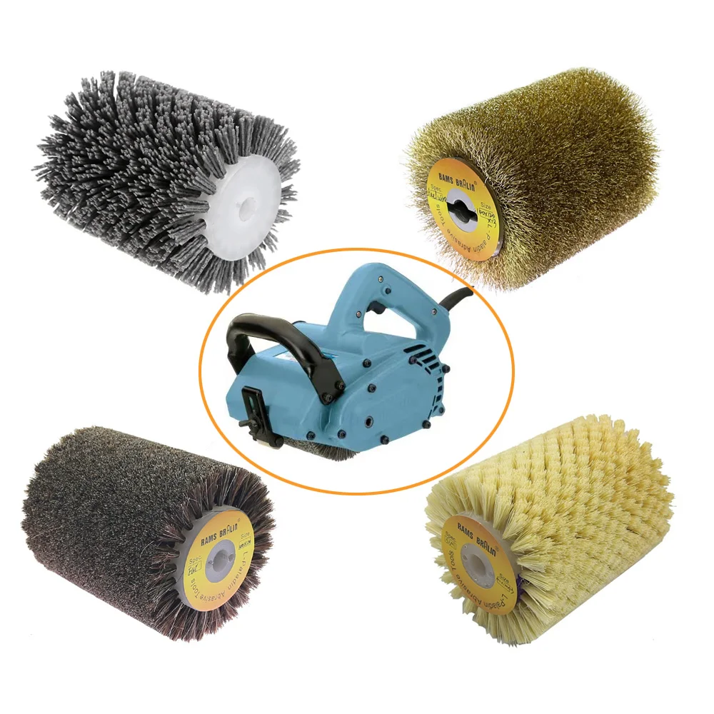 100x120x13mm Polishing Wheel Brush Wood Metal Grinding  Makita 9741 Wheel Sander Tools for sony zv e10 puluz wood handle metal camera cage stabilizer rig