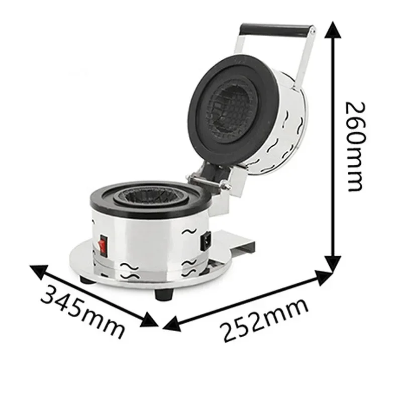New NP-620 Burger Machine Ice Cream Bread Machine Ice Cream Filling Burger Household Commercial Breakfast