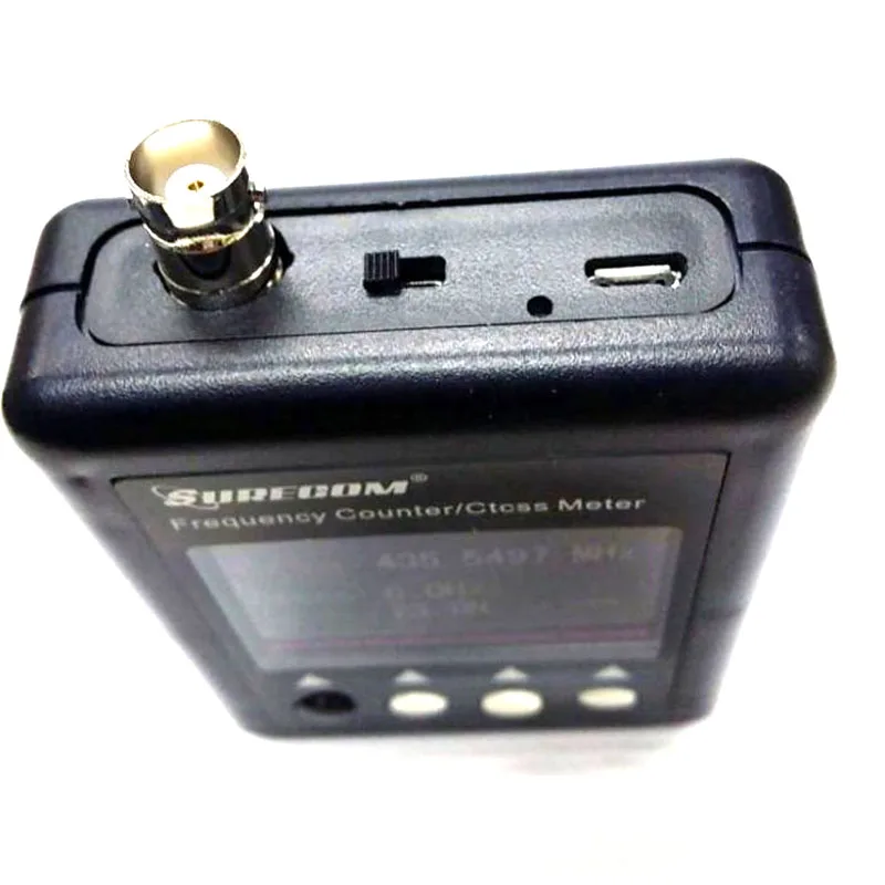 Original Surecom SF-401 Plus Frequency Meter Radio Hand-Held Frequency Counter 27Mhz-3000Mhz Portable CTCSS/DCS Decoder
