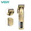 VGR V688 Hair Clipper Professional Personal Care Rechargeable LCD USB Speed Trimmer For Men Barber Haircut Salon Home Vgr 688 6