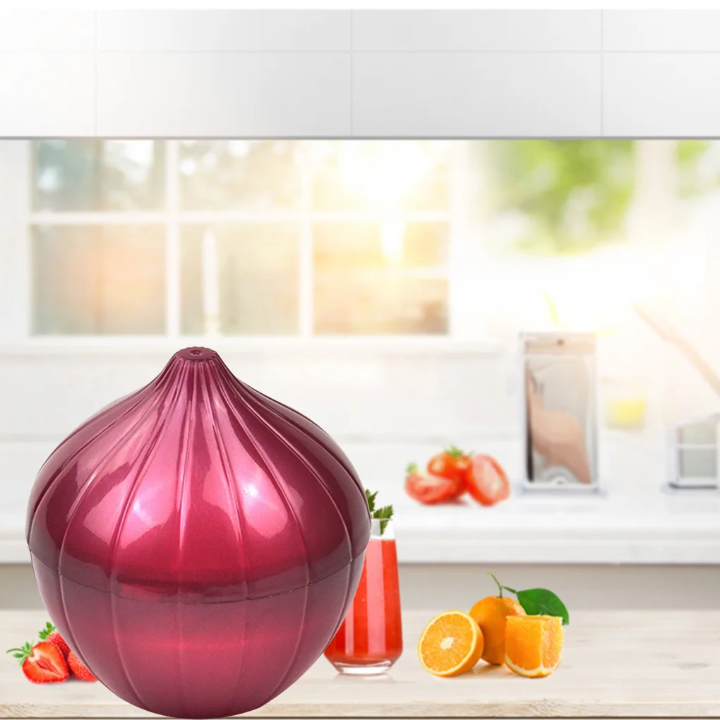 Vegetable Shape Food Storage Box Crisper Fruit Organizer Refrigerator Storing Container Tools Pepper Snacks Onion storage container