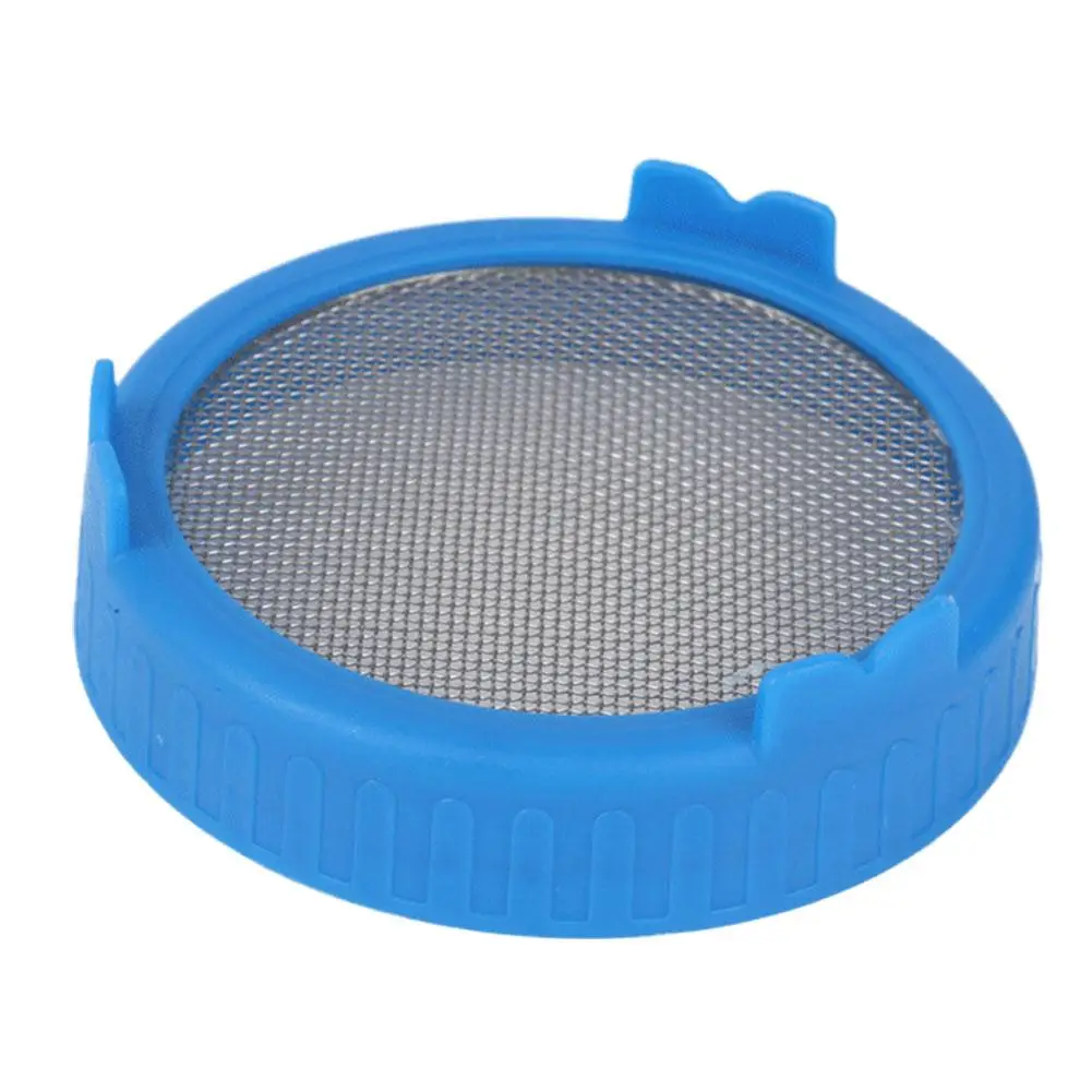 Description Picture 4 of itemWide Mouth Plastic Mason Jarhipping Seed Crop Germination for Jar Plant Sprouting Lid Food Grade Mesh Sprout Cover for Mason Jar