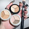 3-color Concealer Palette Moisturizing Cover Dark Circles And Acne Marks Natural Makeup Contouring Cream Shadow Cosmetics 1