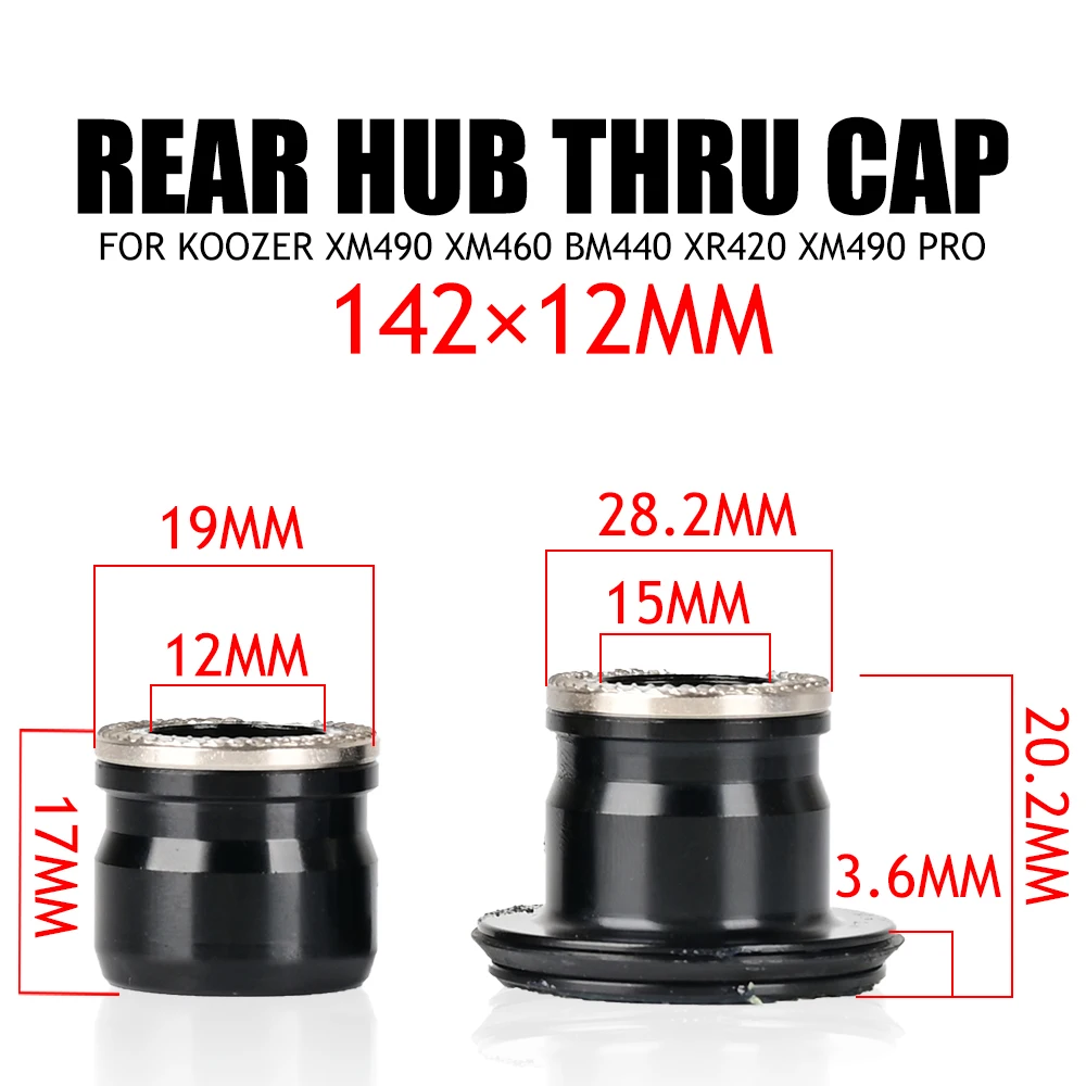 Koozer Freilaufkörper Konverter für XM490 XM490 PRO BM440 XM460 XD HG MS 8-12S QR Thru Endkappen Adapter MTB Nabe – Detail 32