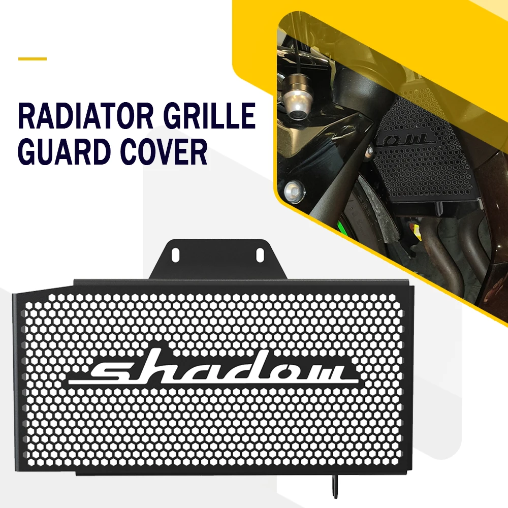 

For Honda VT125 Shadow Radiator Guard VT 125 SHADOW 1999-2003 2004 2005 2006 2007 Motorcycle Oil Cooler Grille Cover Protection