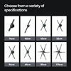 cyberpunk 3d projector led digital large wall clock modern design decoration art big wall clock 5
