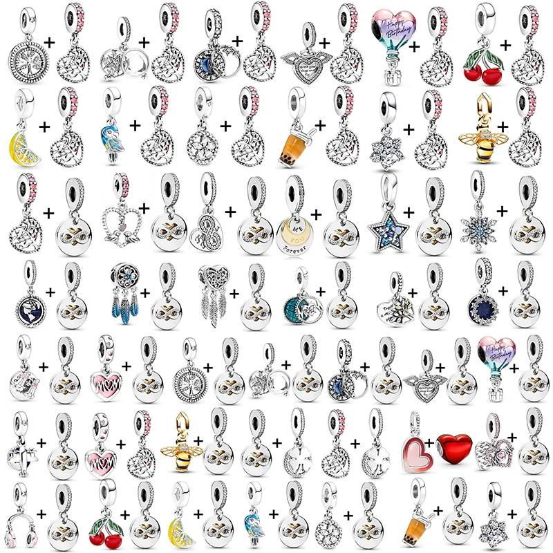 

2Pcs/lot Special Offer Life Of Tree Pendant Charm Beads For Original DIY Bracelets For Women Bijoux Pulseras Jewelry Wholesale