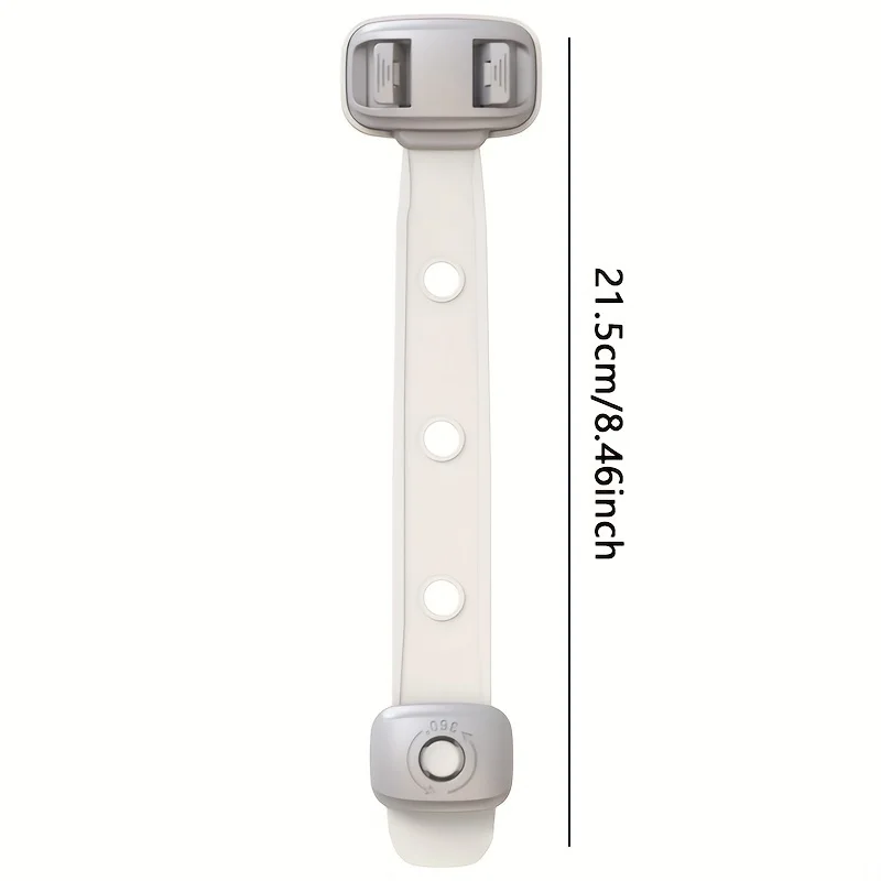 Child safety lock, anti pinch refrigerator latch