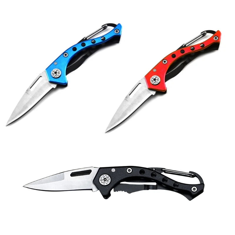 Portable Mini Pocket Knife Keychain Multifunction Folding Knife