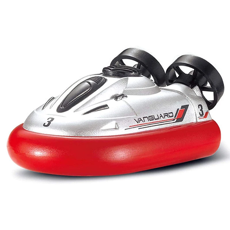 전기 호버크래프트 장난감, 미니 RC 레이싱 보트 모델, 충전식 스피드보트, 잠..