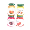 4Pcs 1:12 Dollhouse Miniatures Jams Bottles Model Kicthen Food Accessories For Doll House Decor Kids Pretend Play Toys Gift 2