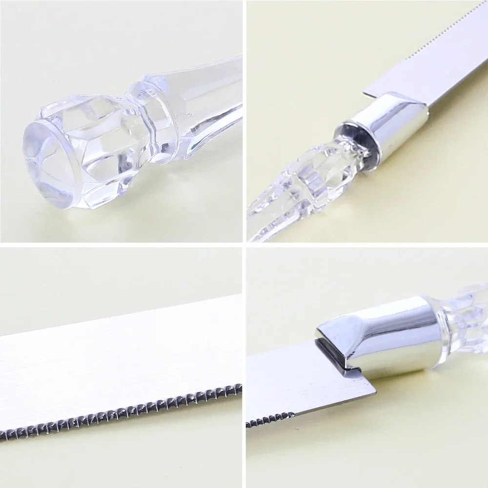 Custom Cake Knife Wedding Cake Stainless Steel Personalized Server Set Shovel Desserts Cutting Set Pie Cutter