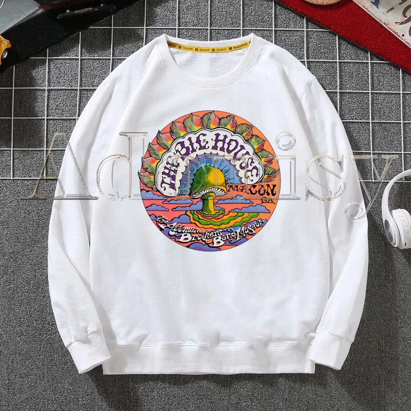 

Толстовка с капюшоном в виде грибов для мужчин и женщин, Модный свитшот в стиле хип-хоп белого цвета, повседневные топы, Осень-зима