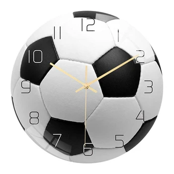 Soccer Acrylic Wall Clock for Room Decor & Gifts 1