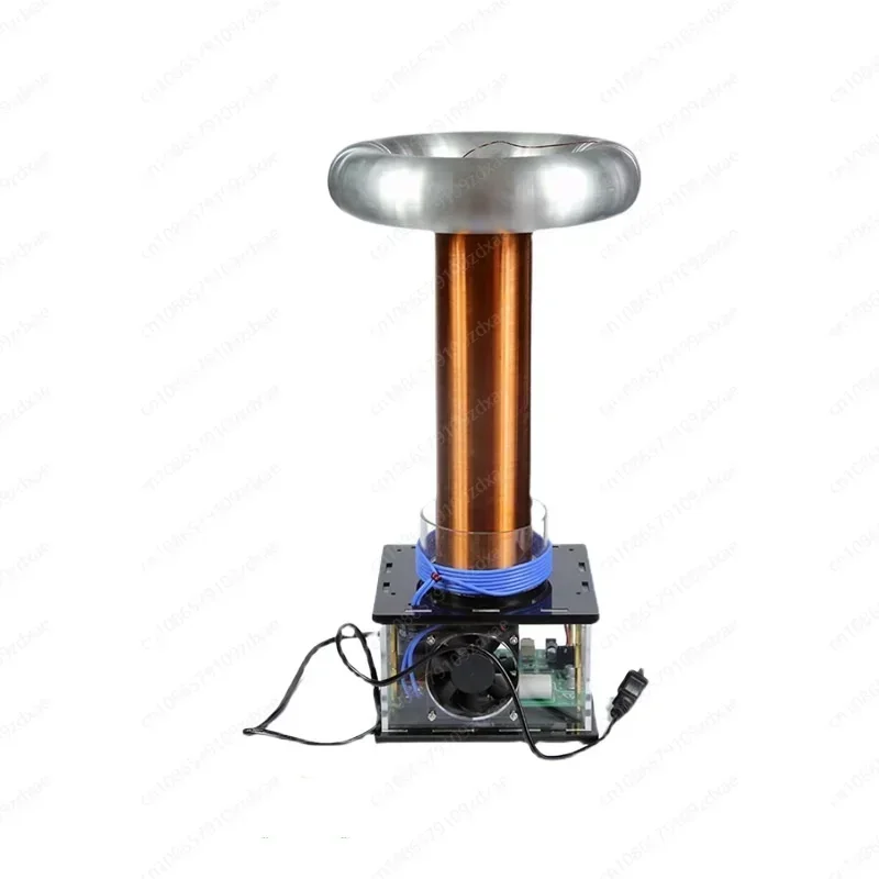 220V 800W Tesla Electric Coil Induction Arc Music Tesla Coil Large Pulse High Voltage Long Arc Coil