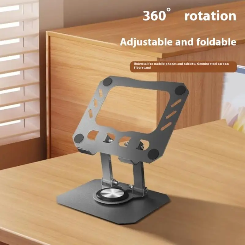 Ajustável 360 °   Suporte giratório para tablet, dobrável, portátil, laptop, suporte de mesa, base de suporte para notebook para todos os dispositivos
